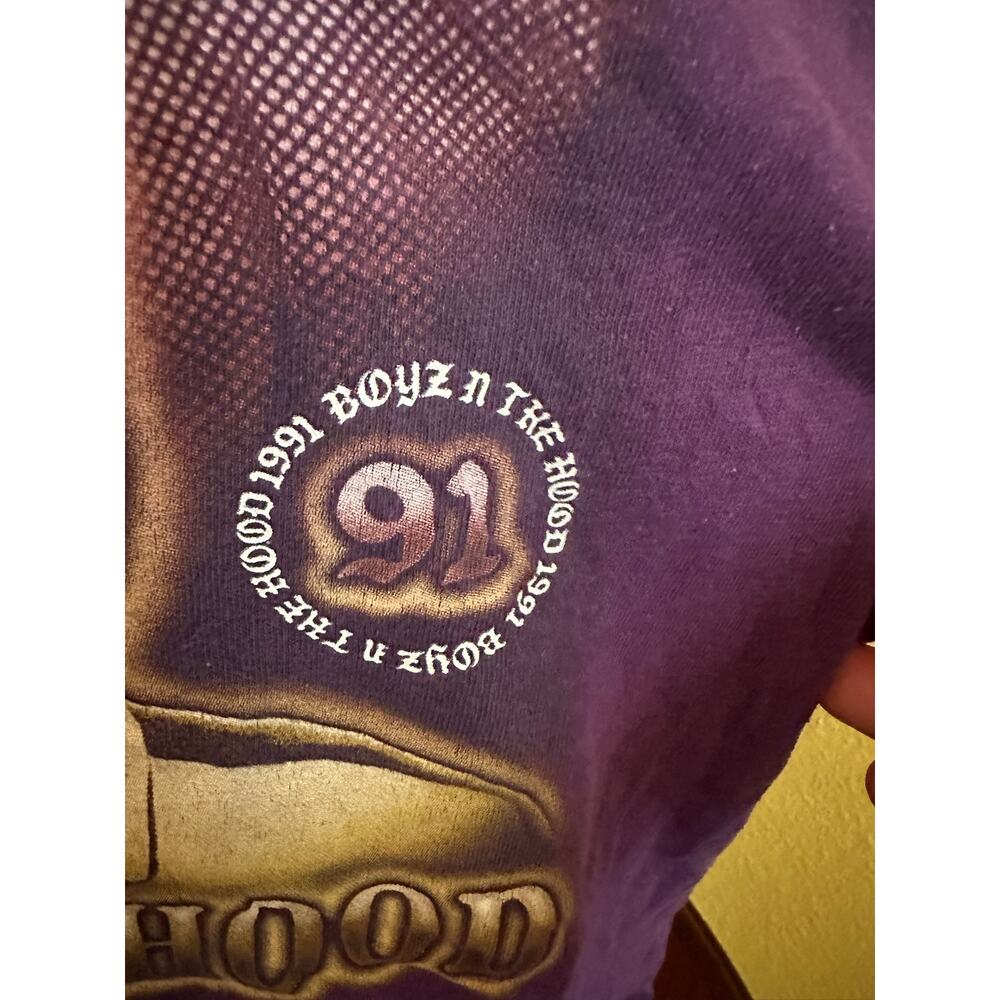 Vintage Boyz N the Hood 1991 Graphic Tee * T-Shirt *Med* - Picture 3 of 4